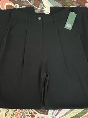 wild fable Black Pleated Dress Pants